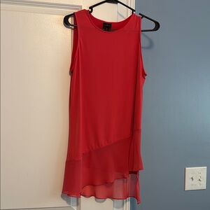 Worthington Asymmetrical Red Dress
